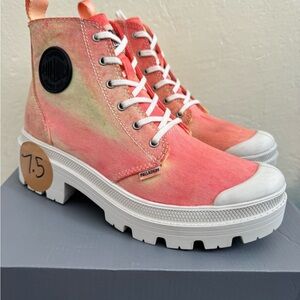 Palladium Women's Coral Lace-Up Boots